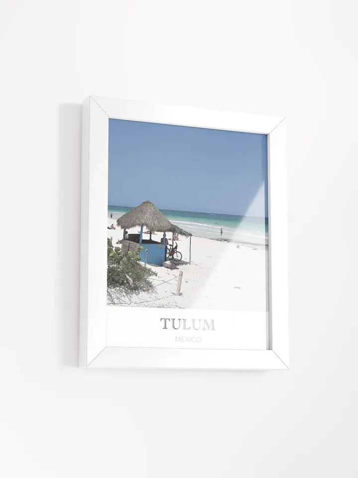 Tulum Mexico - Framed High-Quality Matte Poster product image (2)