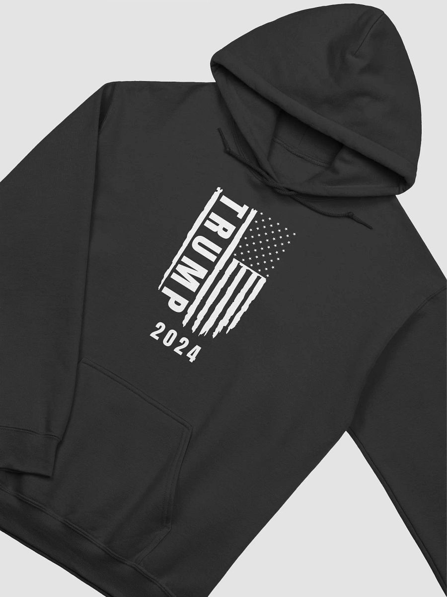 TRUMP 2024 FLAG UNISEX HOODIE product image (3)