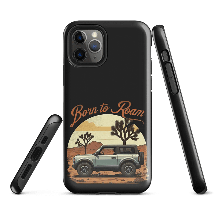 Born to Roam Tough iPhone Case product image (2)
