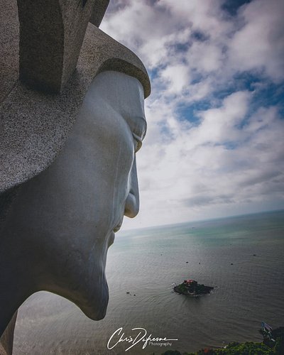 Christ the Redeemer in Vung Tau! When comparing statue to statue, this one is 2 meters taller than the one in Rio! Plus, you ...
