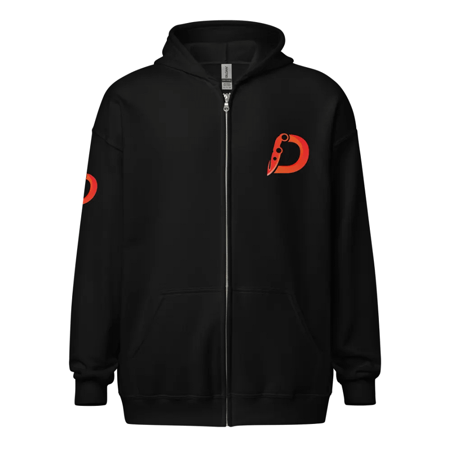 Dagshew Big D Zip Hoodie product image (1)