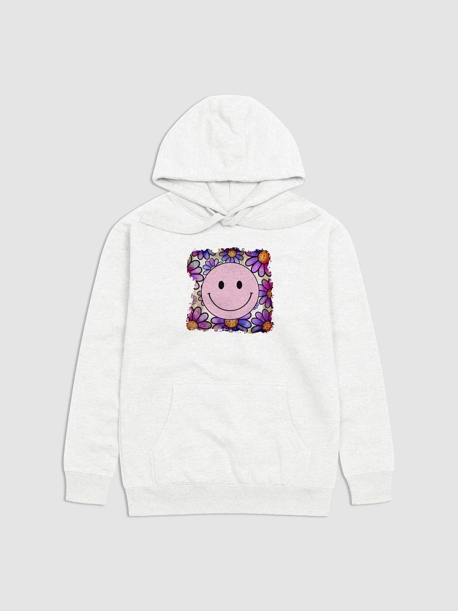 Light Pink Smiley Face Hoodie product image (2)