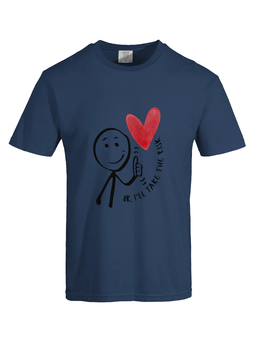 Ok, I'll Take the Risk Heavyweight T-Shirt product image (62)