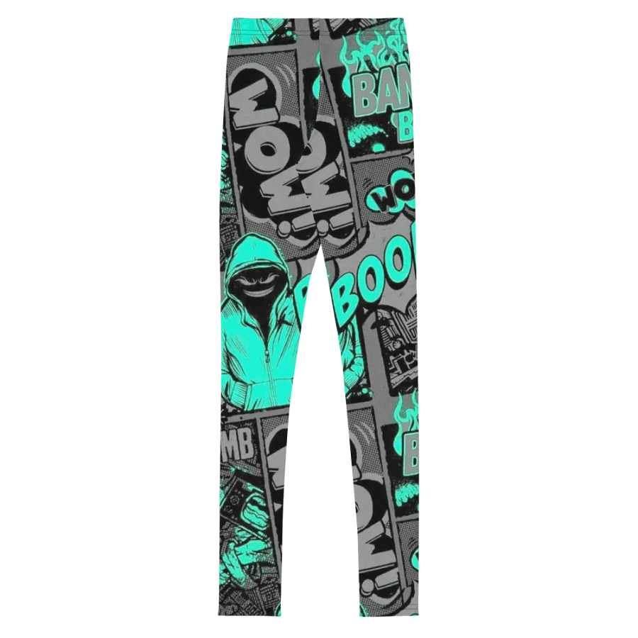 Kids Leggings – Boom Bang Baff Print for Energetic & Fun Style product image (3)