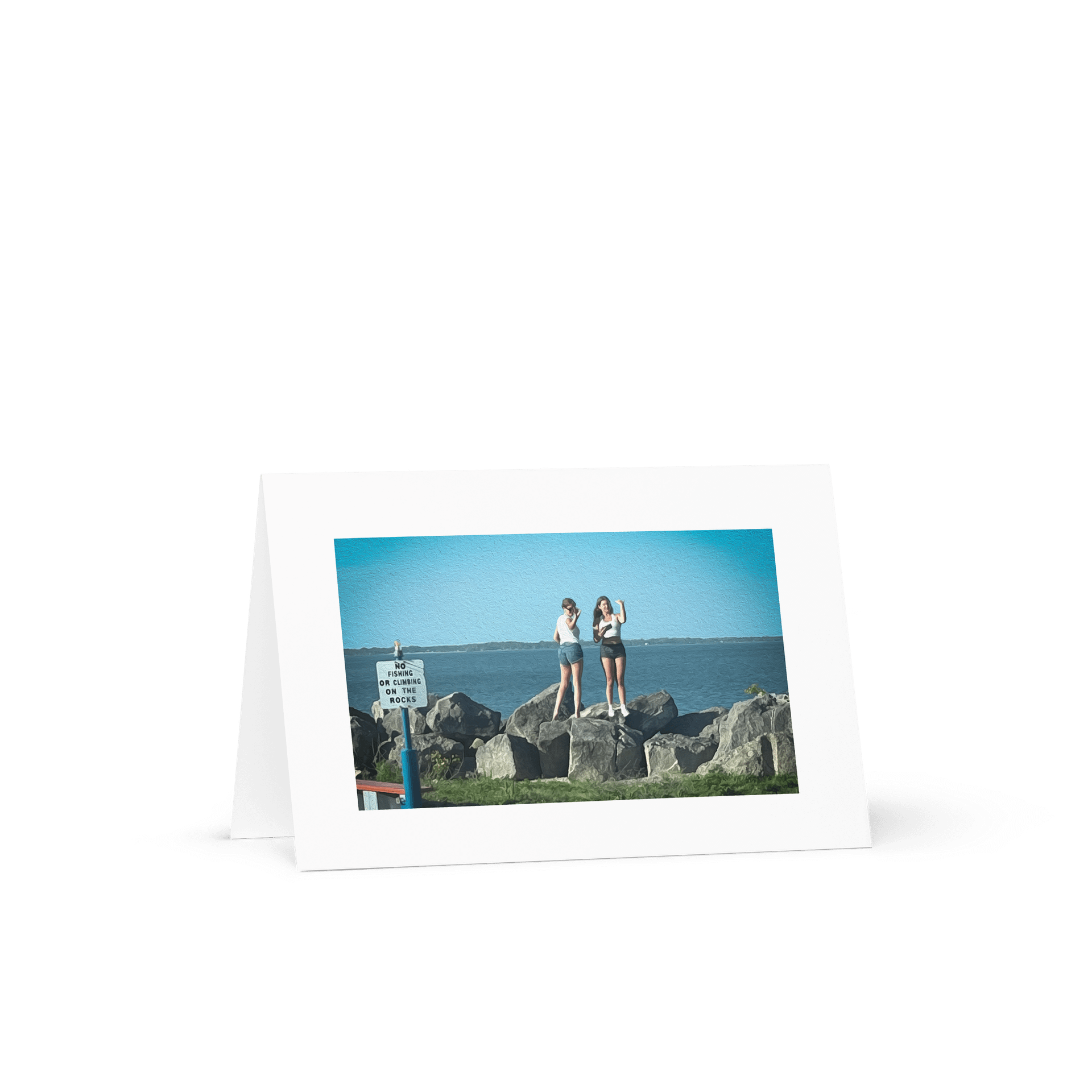 Rocky Gestures Greeting Card product image (1)