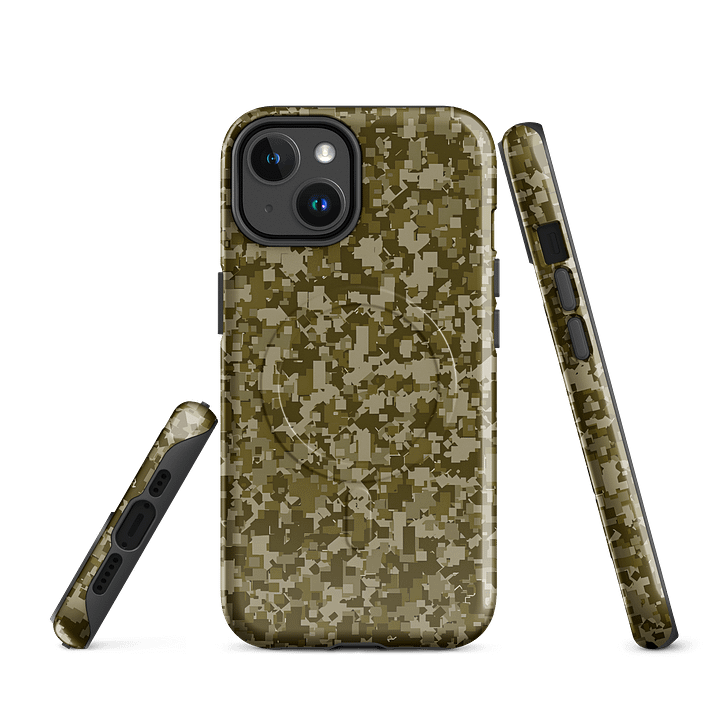 Pixelated Camo MagSafe® Tough Case product image (1)