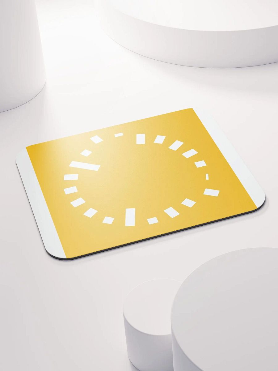 Clock Geometric Harmony Mouse Pad product image (4)