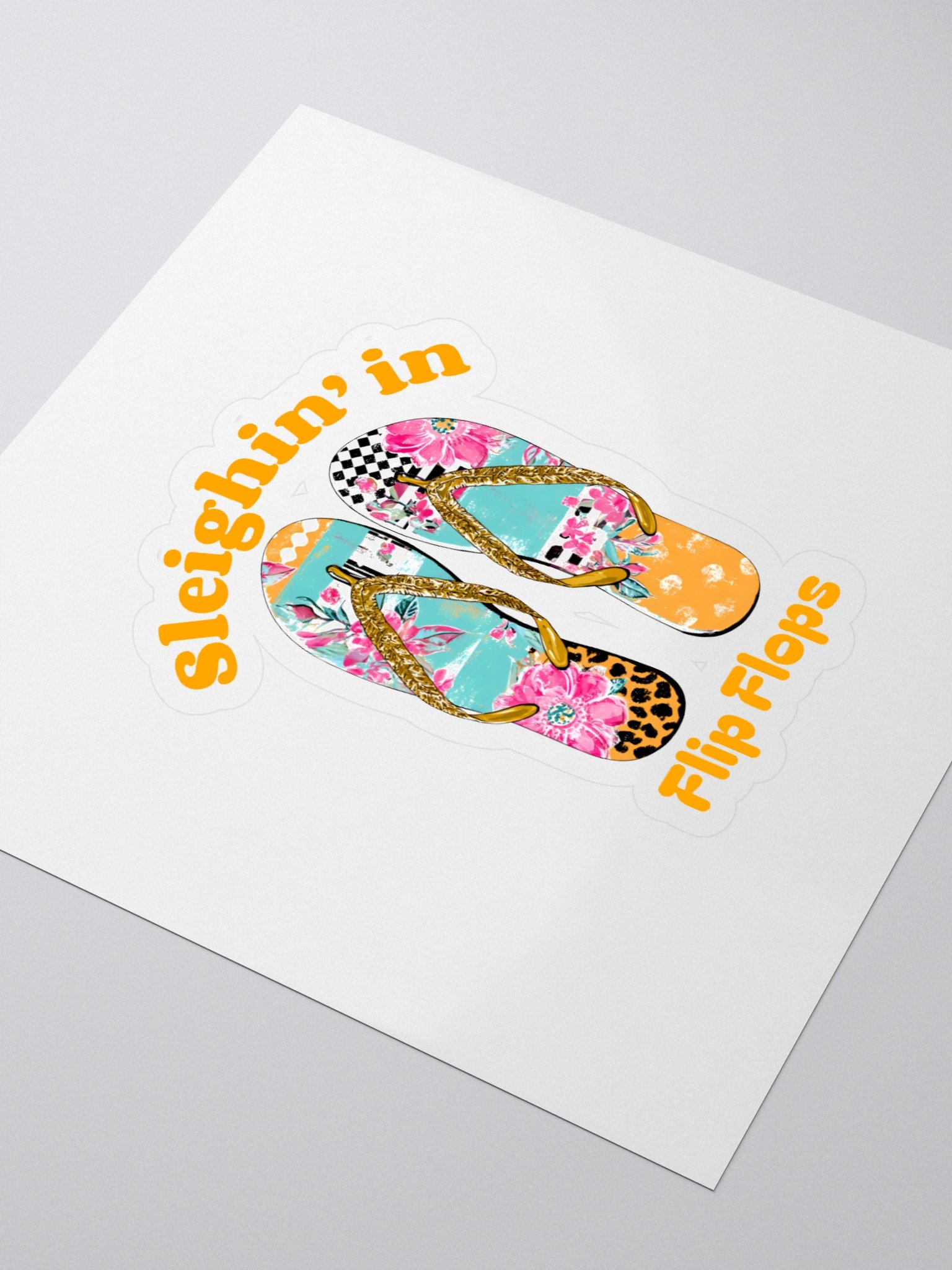 Sleighin' in Style Stickers product image (3)