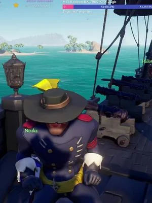 das mijn stoeleke ik was eerst /fun met crew #twitchstreamer #seaofthieves #vlaamsestreamer #funnyvideos