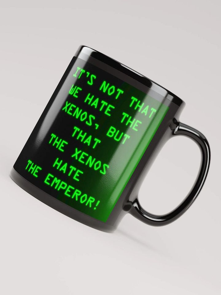 Nuka Regiment Black Glossy Mug product image (2)