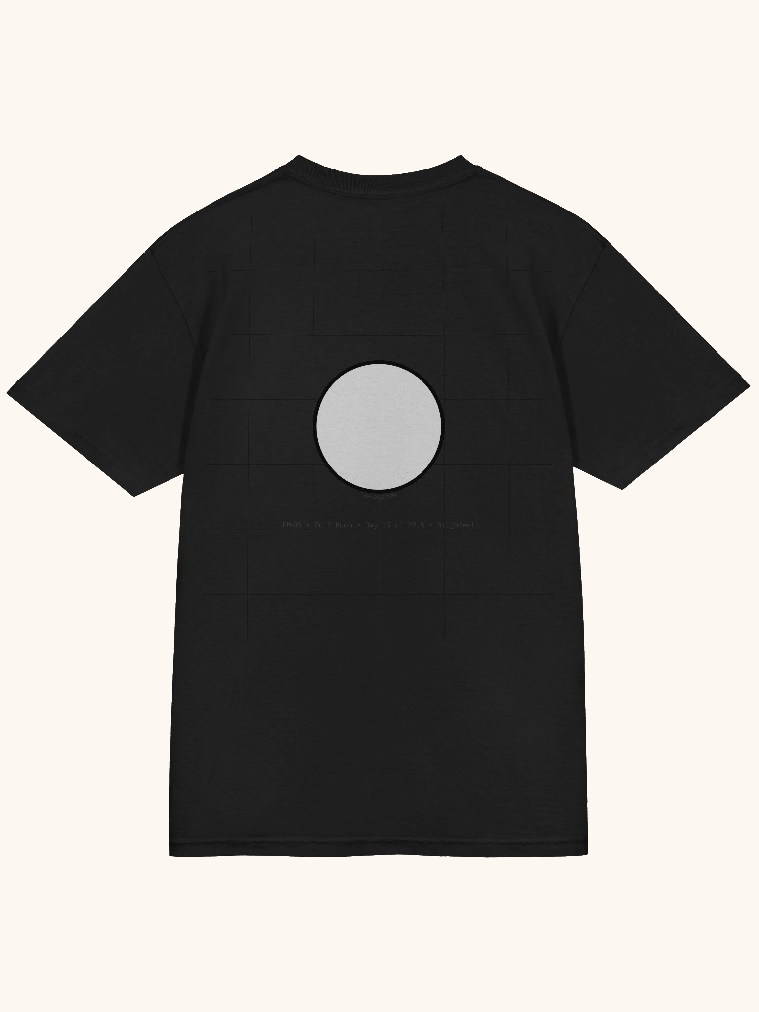 Grid Moon Tee | FM product image (6)