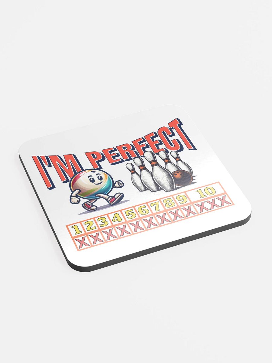 Im Perfect Bowling Game Coaster Set product image (3)