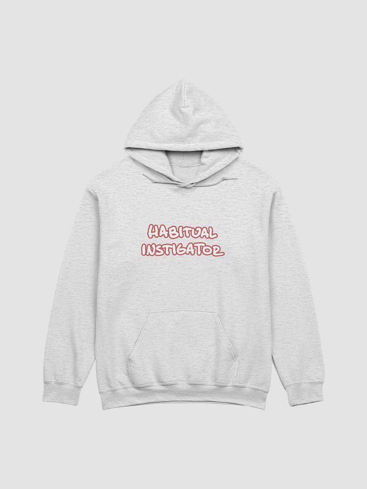 HABITUAL INSTIGATOR (lined design, #CB5F5F) classic hoodie product image (2)