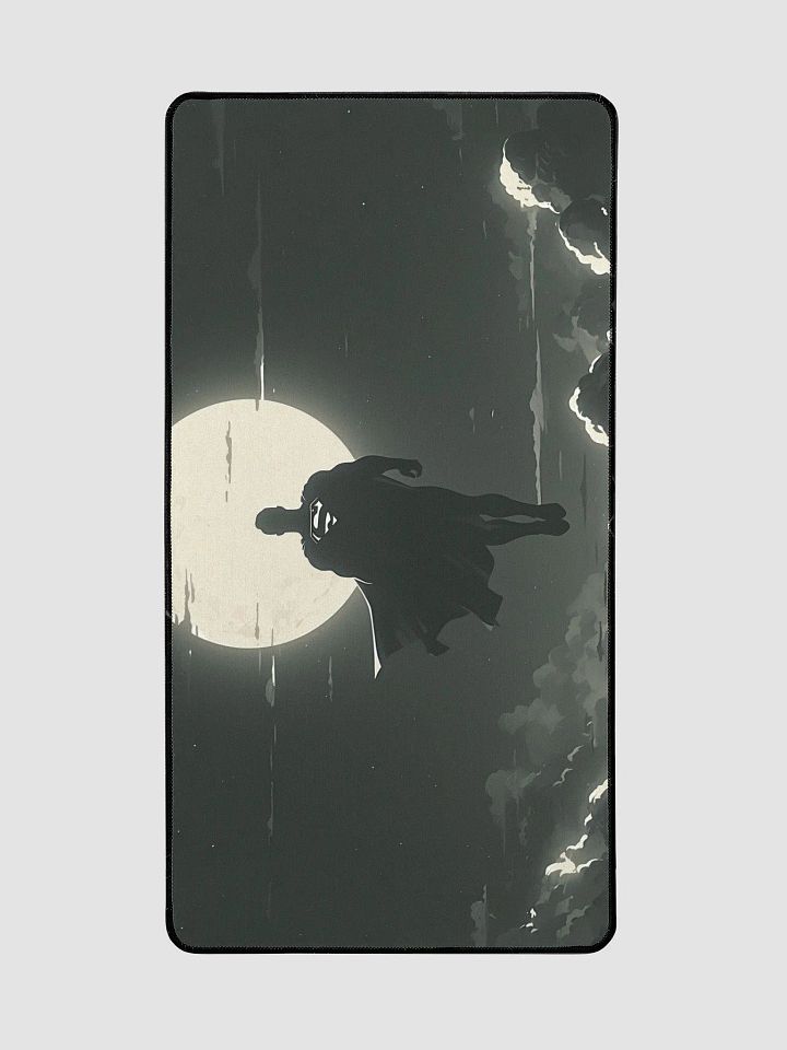 Black & White Superman art Deskmat product image (2)