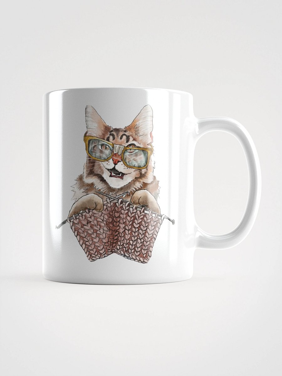 Knitting Cat with Glasses product image (3)