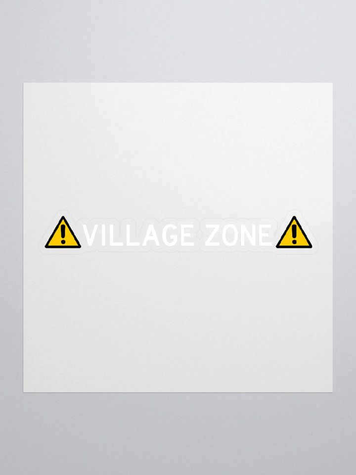 Village Zone Sticker product image (2)