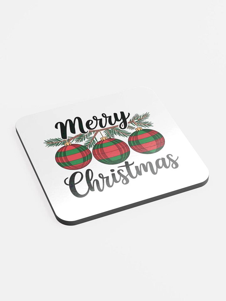 Simple Yet Expressive Merry Christmas Design Coaster Set product image (2)