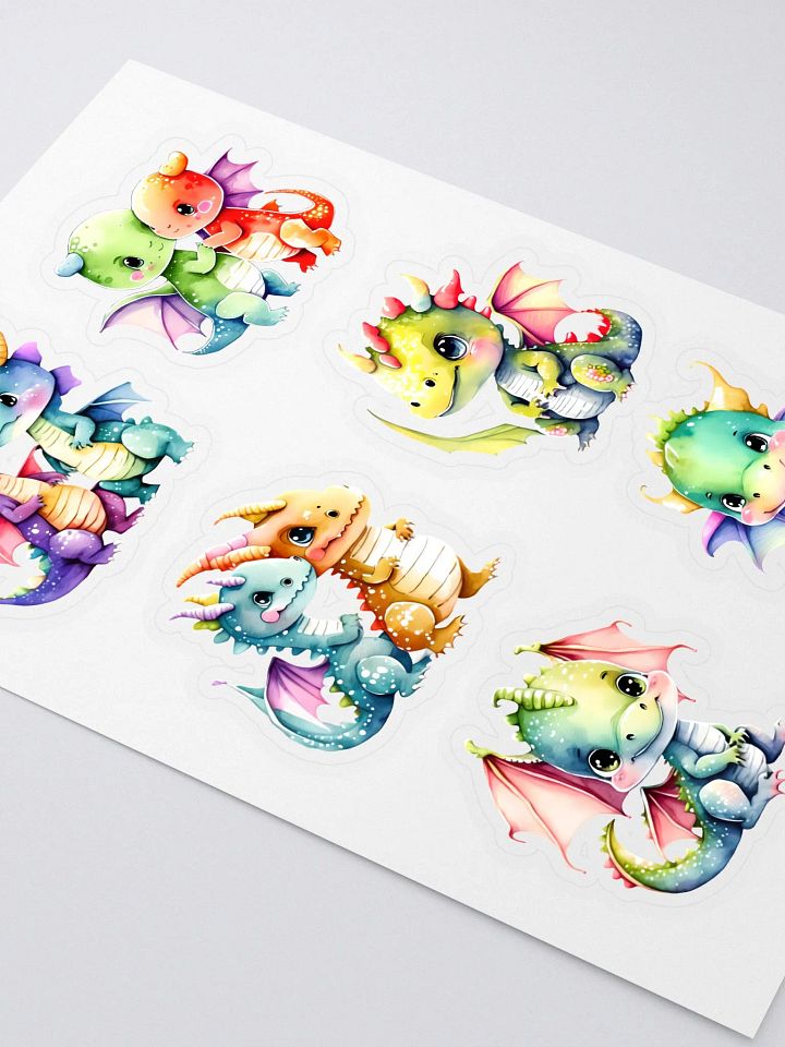 Colorful Dragons - Stickers product image (2)