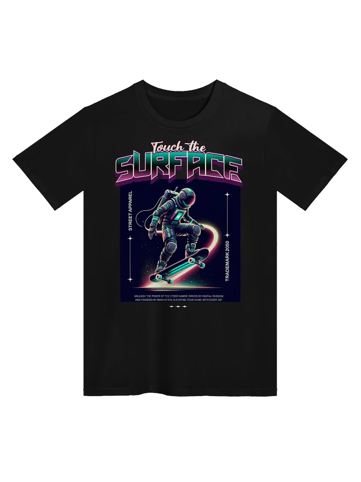 Astronaut Graphic T-Shirt: Touching the Surface Design product image (5)