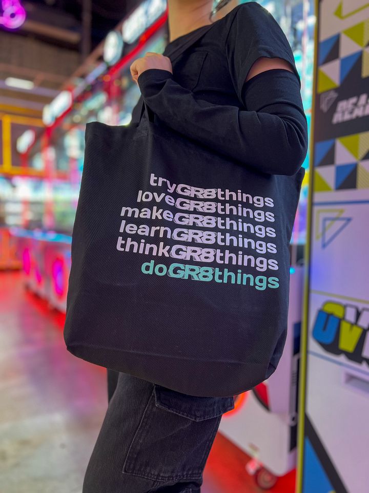 "doGR8things" Organic Tote Bag product image (1)