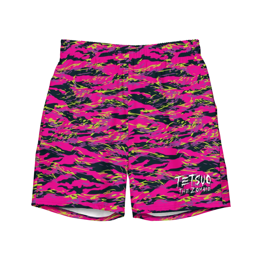 Pink Camo Swim Trunks product image (2)