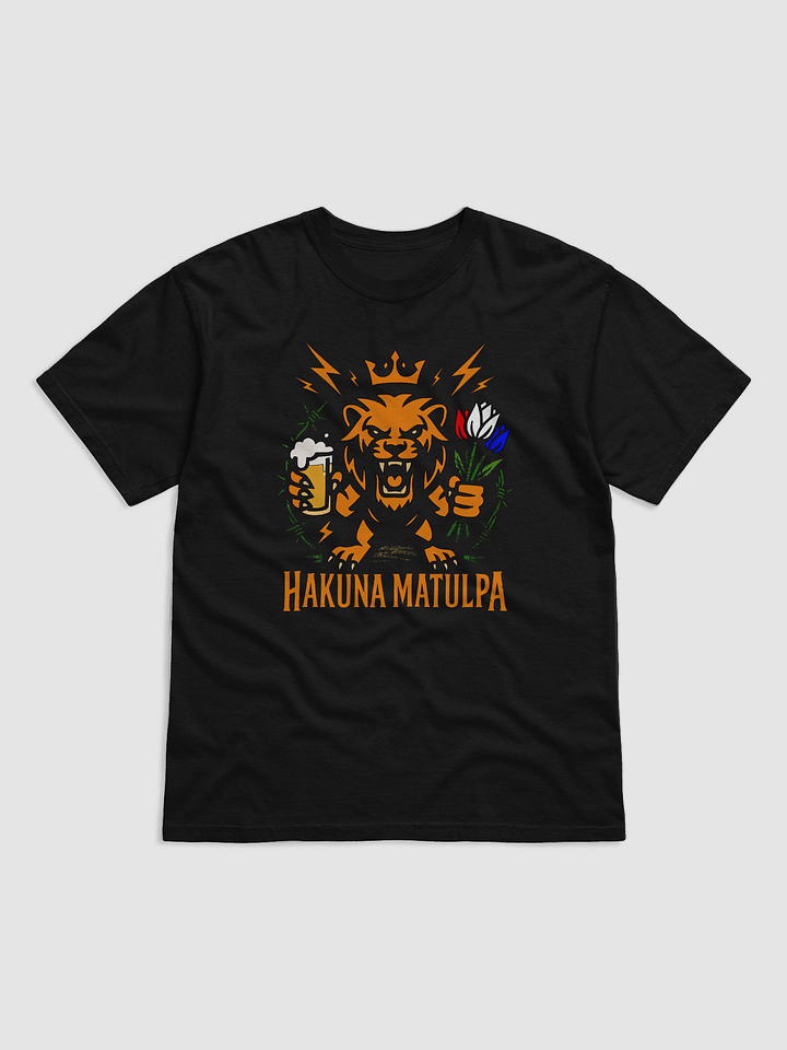 Hakuna Matulpa 100% cotton T-shirt with back print product image (1)