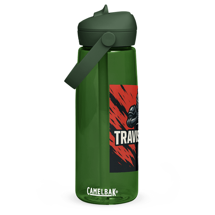 Knight's Valor Flip Straw Water Bottle product image (1)
