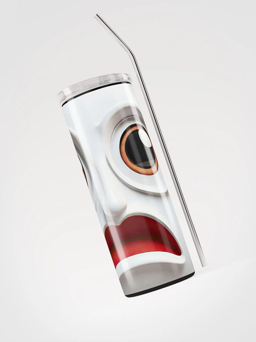 Surprised Expression Stainless Steel Tumbler product image (4)