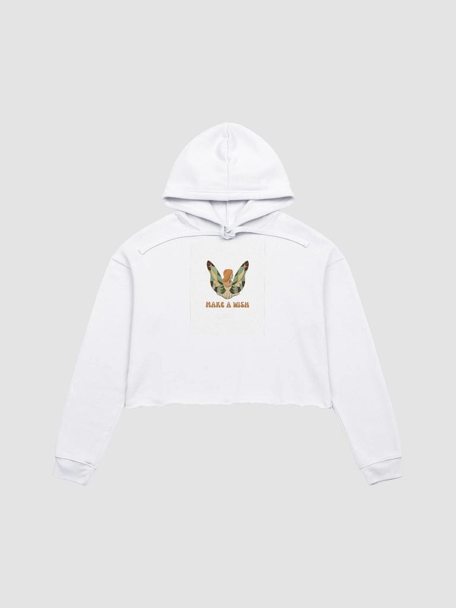 Whimsical Butterfly Wishes Crop Hoodie product image (1)
