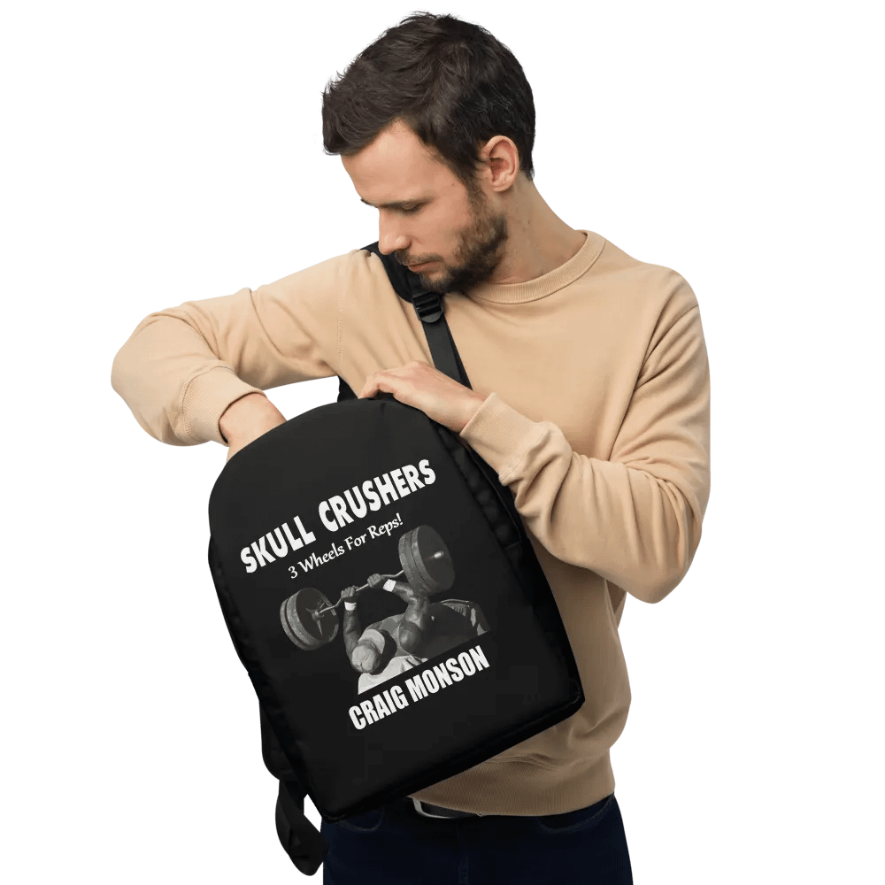Craig Monson Three Wheels For Reps! Backpack product image (9)