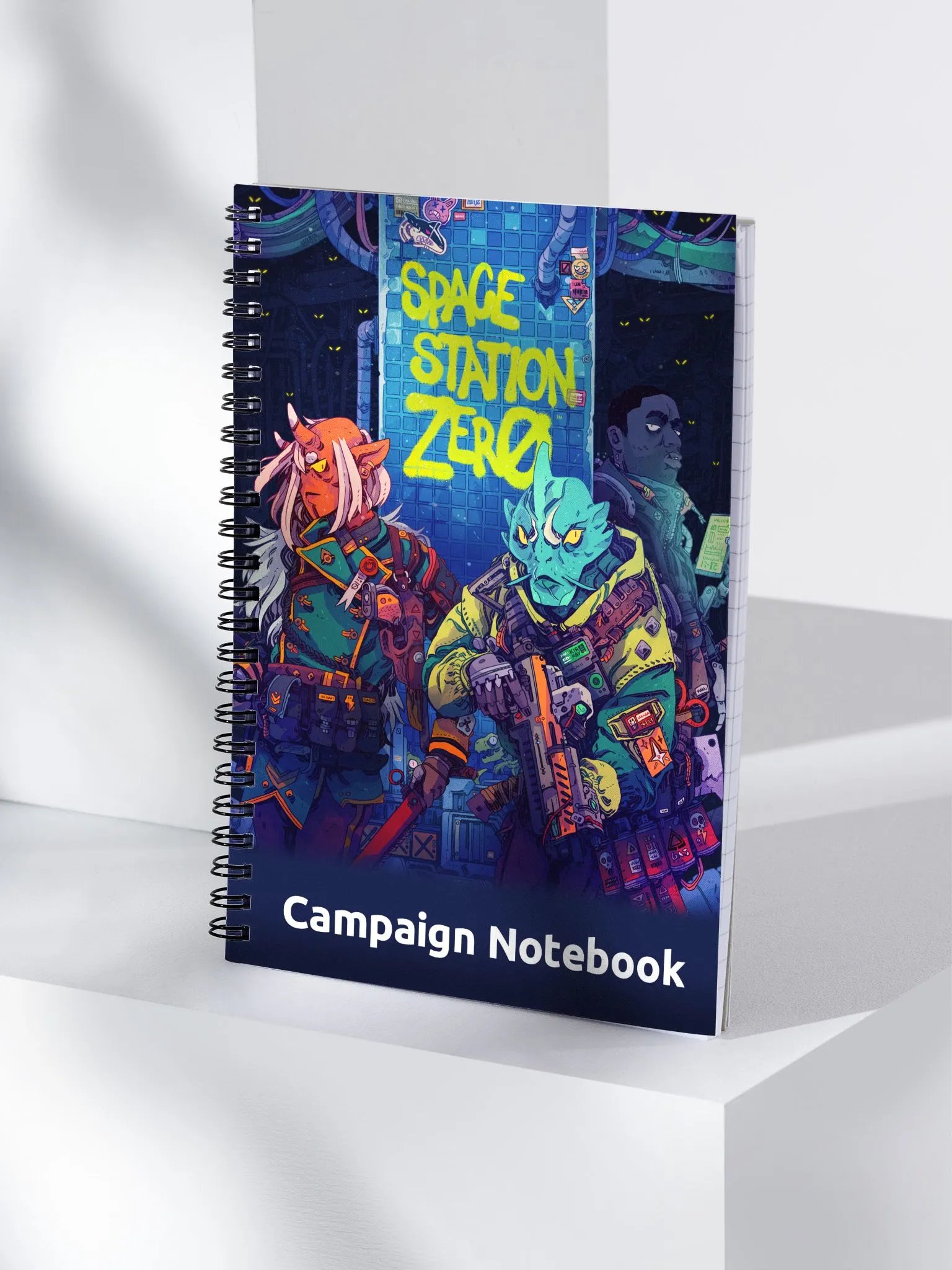Space Station Zero - campaign notebook product image (1)