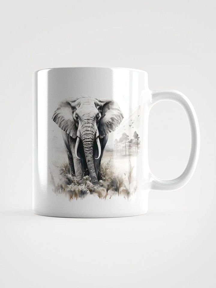 Serene Elephant Reflection Mug product image (2)