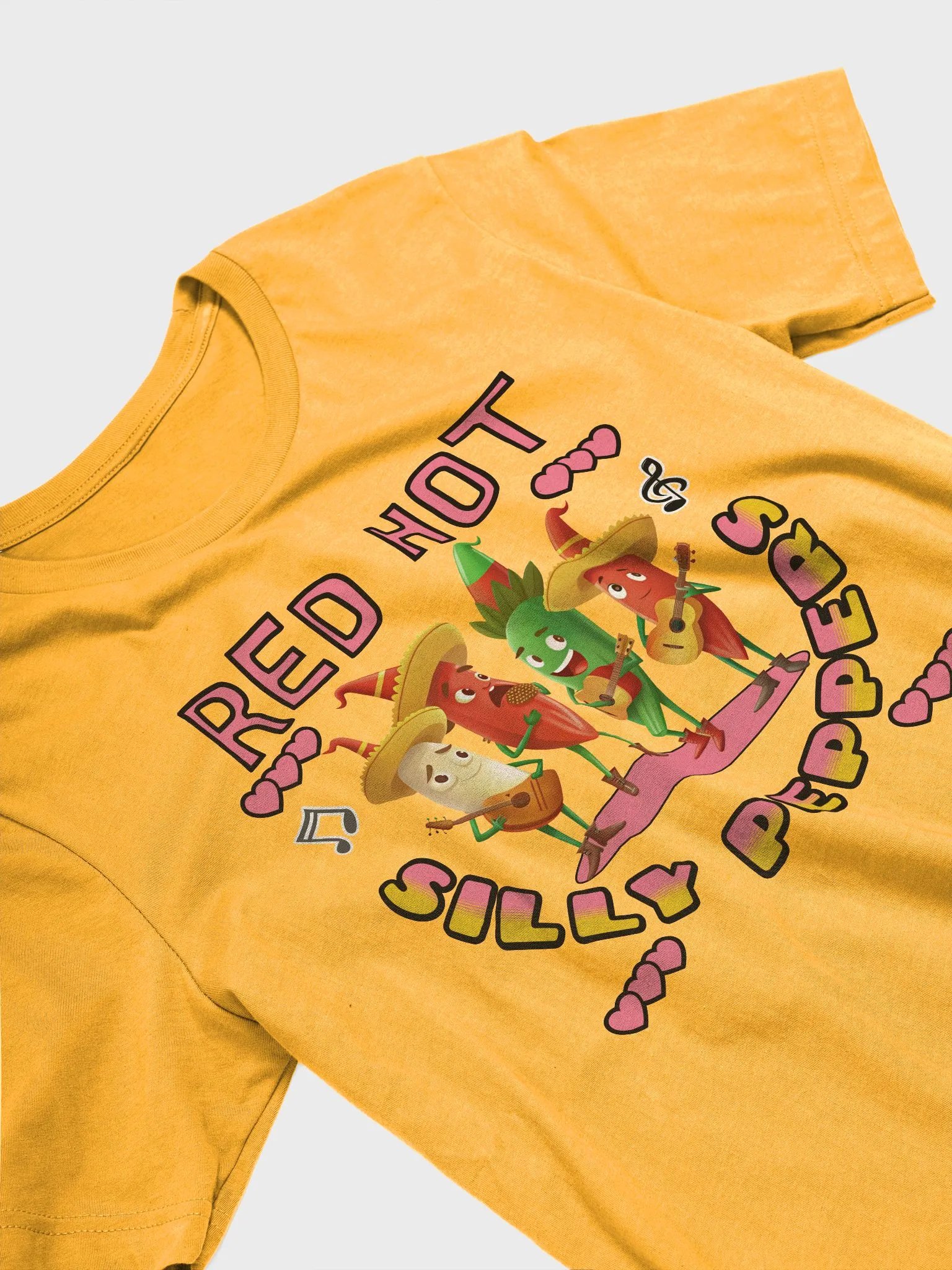 Red Hot Silly Peppers Music Band T-Shirt product image (2)