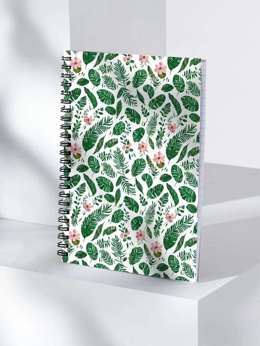 Leafy floral Notebook product image (4)