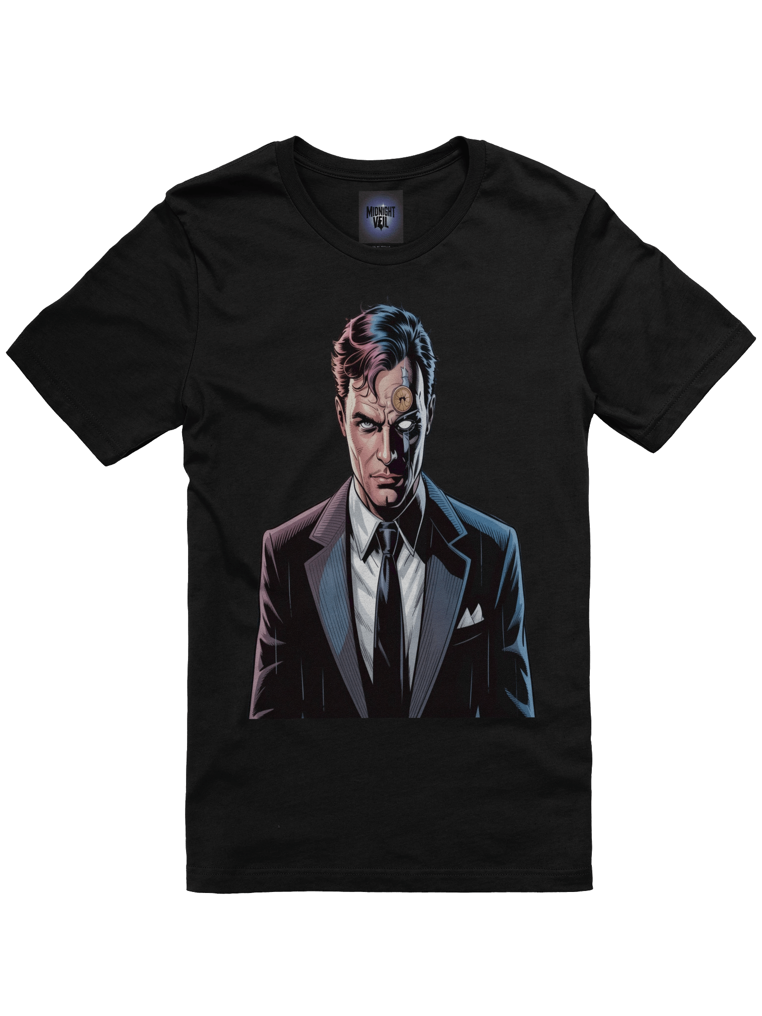 Two-Face Fractured Facade Supersoft T-Shirt product image (3)