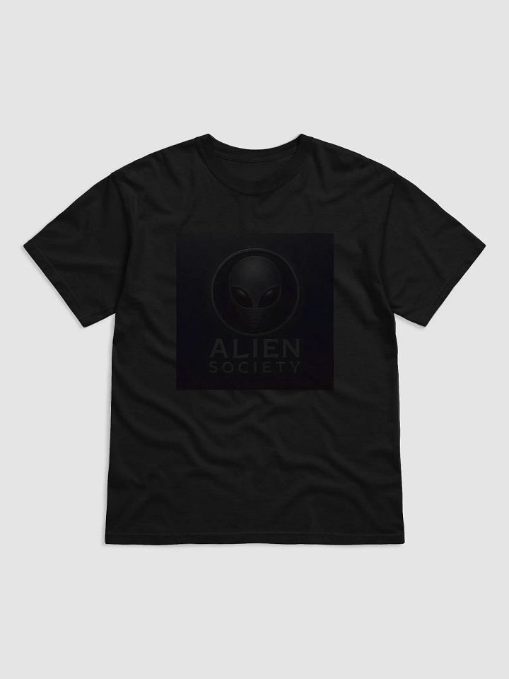 Alien Society black Logo Heavyweight T-Shirt product image (1)
