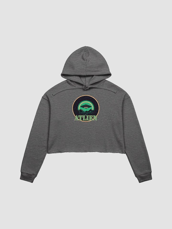 ATLien Logo Woman's Crop Hoodie product image (3)