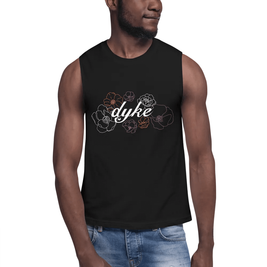 dyke muscle tee product image (7)