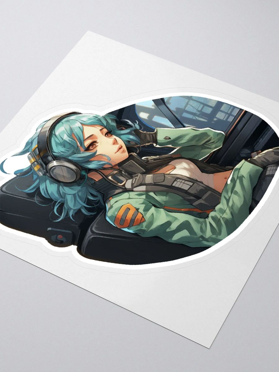 Anime Pin Up Sticker Sticker product image (4)