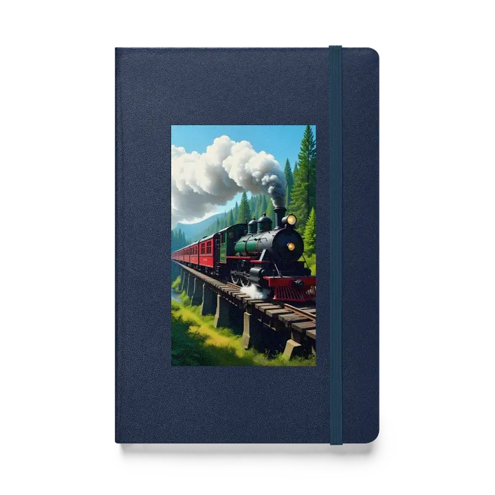 Puffing Billy Railway, Melbourne, Australia HARDCOVER NOTEBOOK. product image (1)