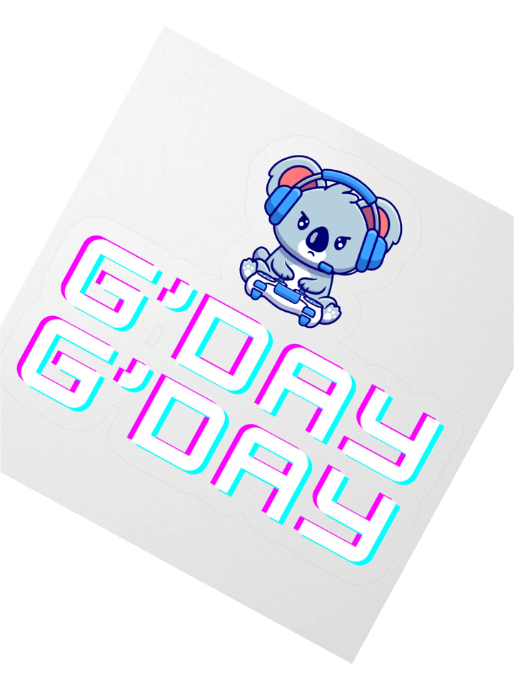 G'DAY G'DAY Koala Vinyl Stickers product image (9)