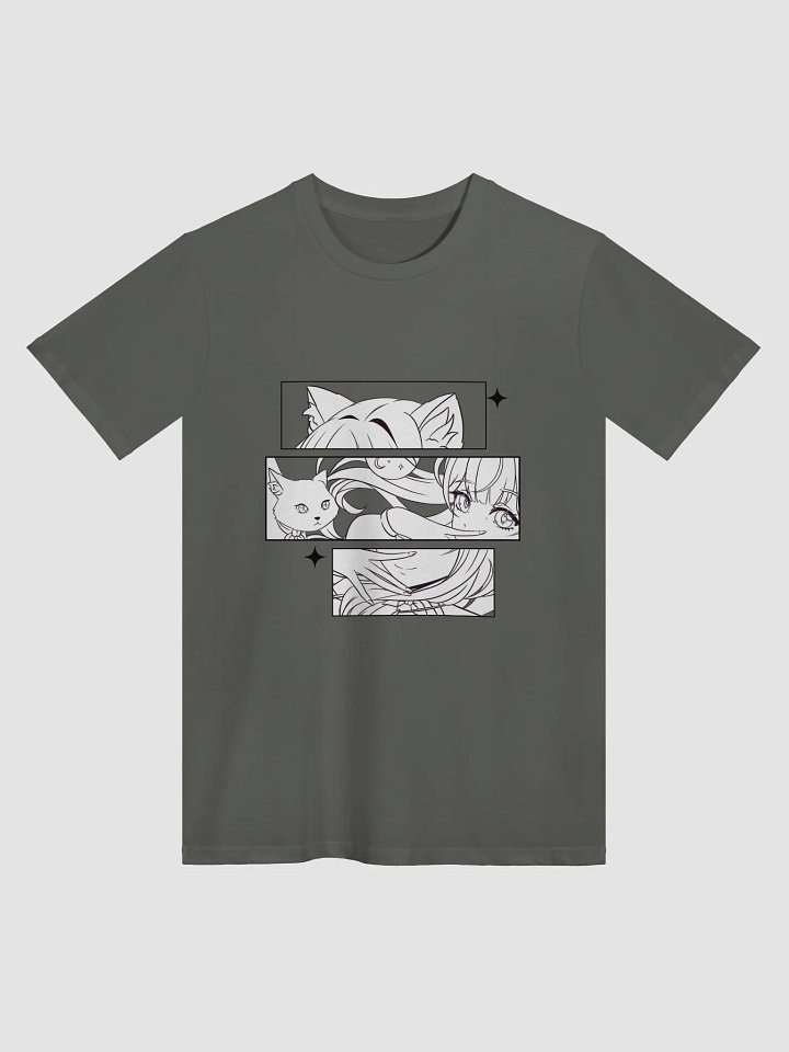 Snug Catgirl Anime Style Unisex T-Shirt product image (1)