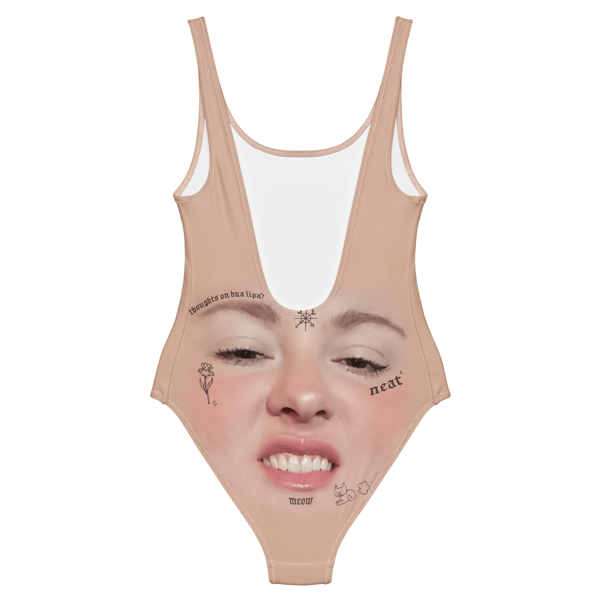 Ruble the Inked | NEAT Merch One Piece Swimsuit product image (6)