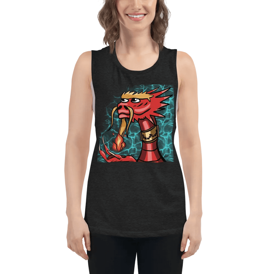 Regal Fire Dragon Women's Muscle Tank product image (5)