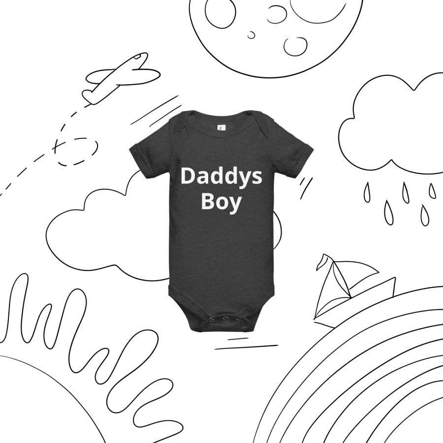 Daddy's Boy Baby Onesie product image (6)