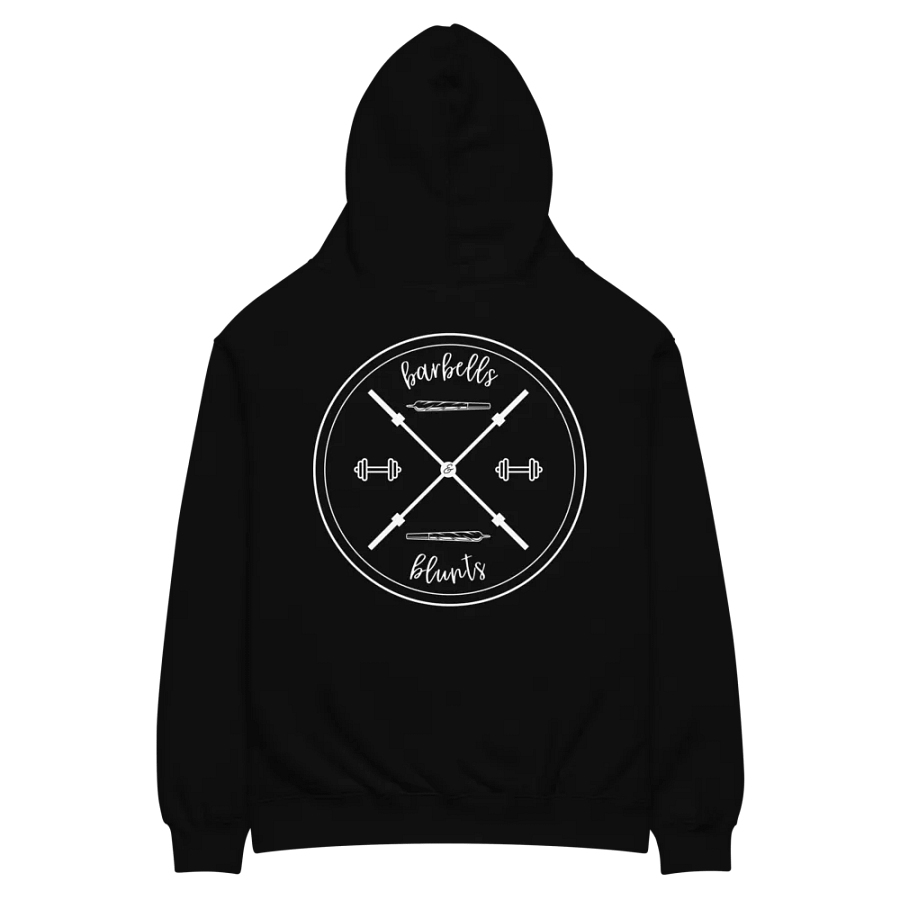 Barbells & Blunts X Emblem Unisex Hoodie product image (2)