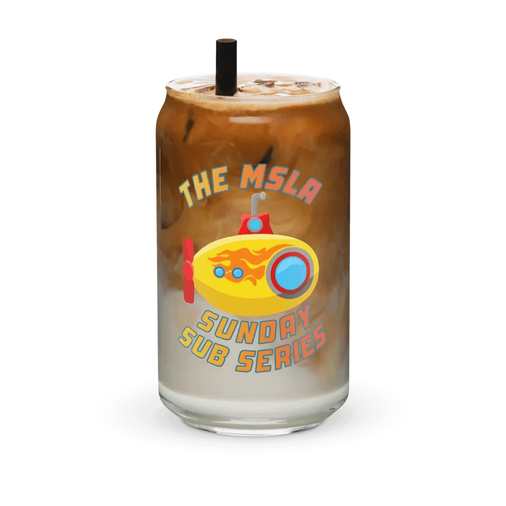 MSLA Sunday Sub Series - Can Shaped Glass product image (6)