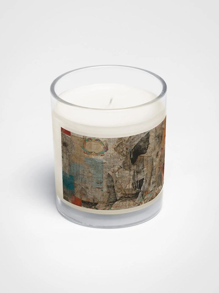 Cartographic Silhouette Soy Wax Candle product image (2)