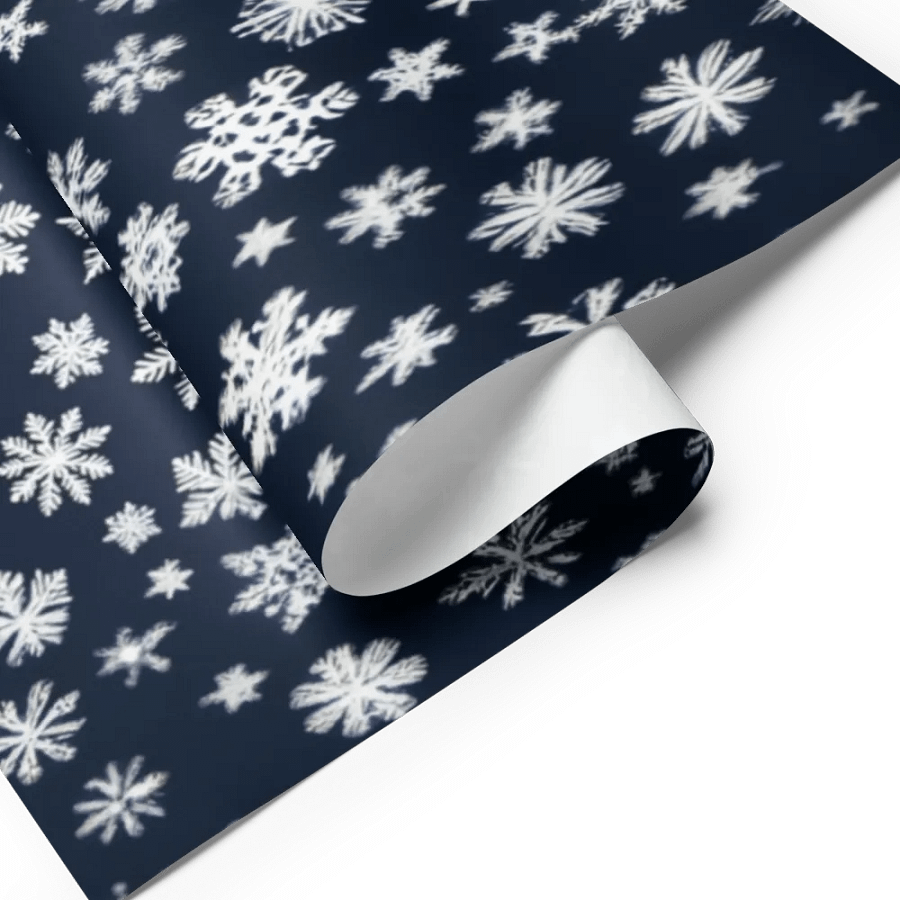 Snowflake Symphony Wrapping Paper Set product image (7)