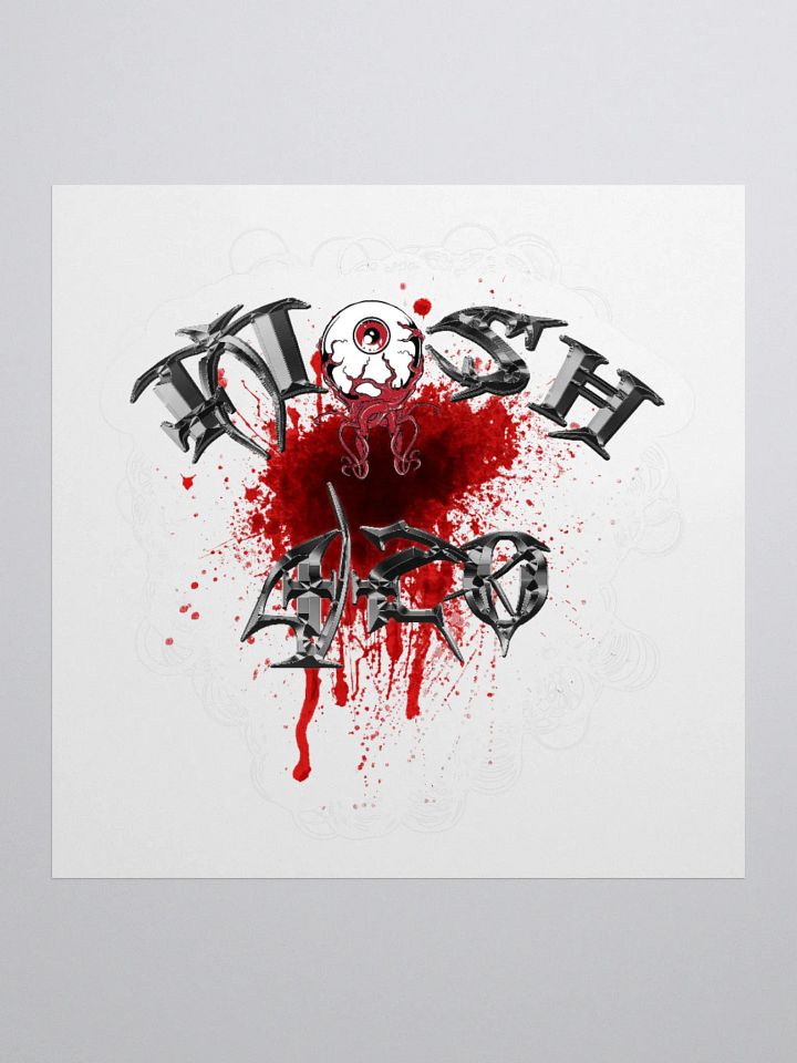 BLOODSPLAT 420 LOGO STICKER product image (1)